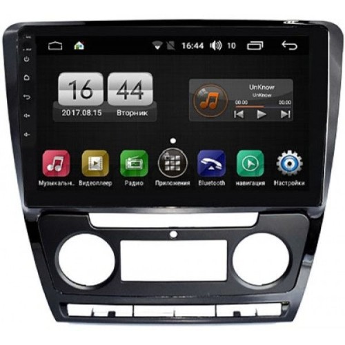 Магнитола FARCAR LX005R (S195) для Skoda Octavia 2004-2013 на Android 8.1