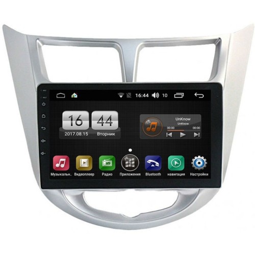 Магнитола FARCAR LX067R (S195) для Hyundai Solaris 2010-2017 на Android 8.1