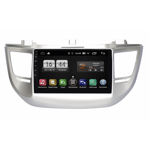 Магнитола FARCAR LX546R (S195) для Hyundai Tucson III 2015-2018 на Android 8.1