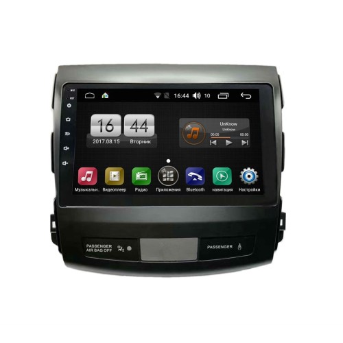 Магнитола FARCAR LX056R (S195) для Mitsubishi Outlander XL 2006-2012 на Android 8.1