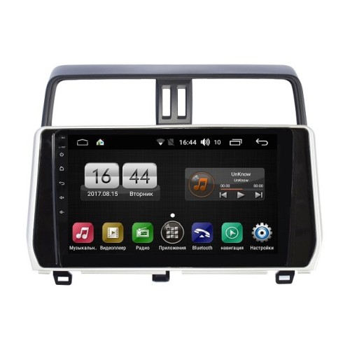 Магнитола FARCAR LX1053R (S195) для Toyota Prado 150 2017-2020 на Android 8.1