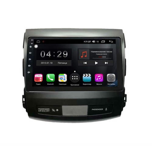 Магнитола Farcar RG056R (S300) для Mitsubishi Outlander XL 2006-2012 на Android 9.0