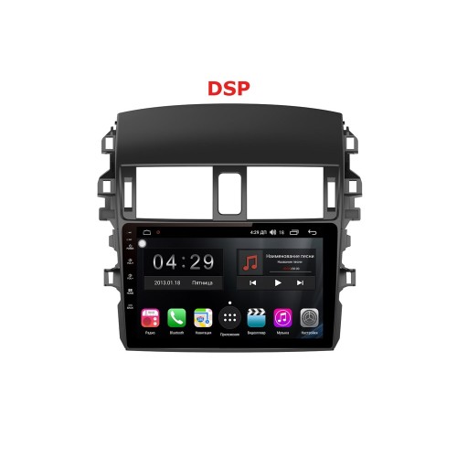 Магнитола Farcar RG063R (S300) для Toyota Corolla X (E140, E150) 2006-2013 на Android 9.0