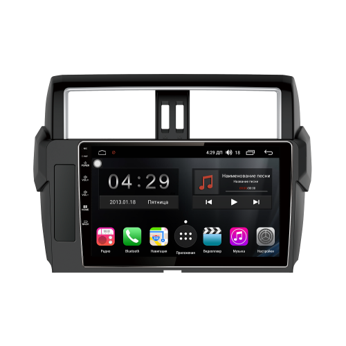 Магнитола Farcar RG531 (S300) для Toyota Land Cruiser Prado 150 2013-2017 на Android 9.0