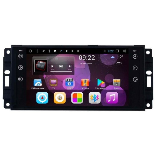 Штатная магнитола VOMI ST8718-T8 для Jeep, Dodge, Chrysler 2006-2015 на Android 10.0
