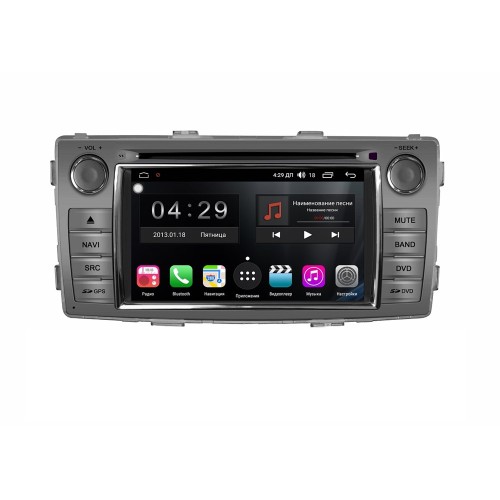 Магнитола Farcar RG143 (S300) для Toyota Hilux VIII 2015-2020 на Android 9.0