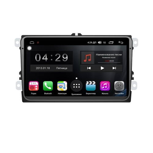 Магнитола Farcar RG818 (S300) для Skoda SuperB 2008+ на Android 9.0