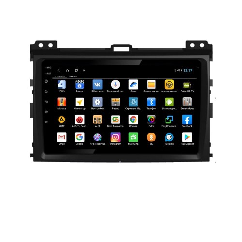 Штатная магнитола Parafar для Toyota Land Cruiser Prado 120 2002-2009 на Android 12.0 (PF456XHD)