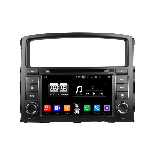 Магнитола Farcar RA458 (S250) для Mitsubishi Pajero IV 2006-2019 на Android 8.0