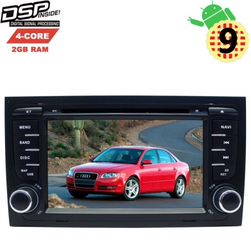 ШТАТНАЯ МАГНИТОЛА AUDI A4 B7 (2004-2007) LETRUN 2618 ANDROID 9.X DSP