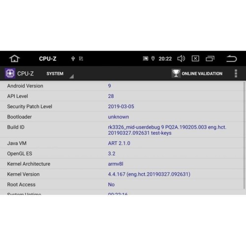 ШТАТНАЯ МАГНИТОЛА CHEVROLET TAHOE LETRUN 2853 ANDROID 9.X DSP