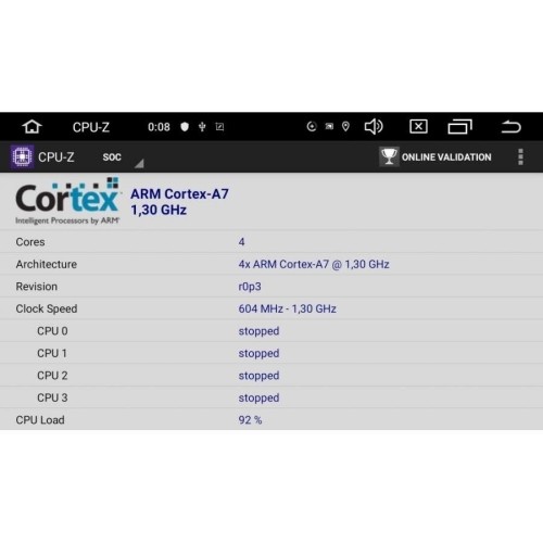 ШТАТНАЯ МАГНИТОЛА FORD FOCUS 2, FUSION, KUGA, C-MAX ЦВЕТ ЧЕРНЫЙ LETRUN 2606 ANDROID 8.X MTK 4G