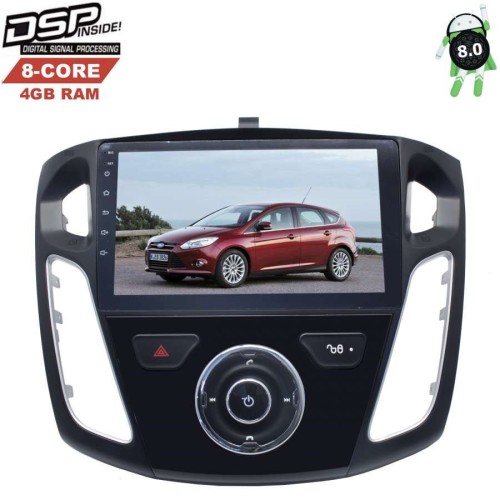 ШТАТНАЯ МАГНИТОЛА FORD FOCUS 3 ( 2011-2015 Г ) LETRUN 2526 ANDROID 8 DSP 8 ЯДЕР