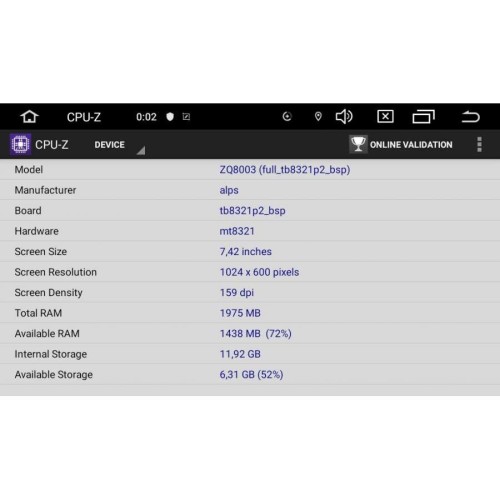 ШТАТНАЯ МАГНИТОЛА GREAT WALL HOVER H3 2010-2014 Г., H5 2011-2016 Г. LETRUN 2677 ANDROID 8.X MTK 4G