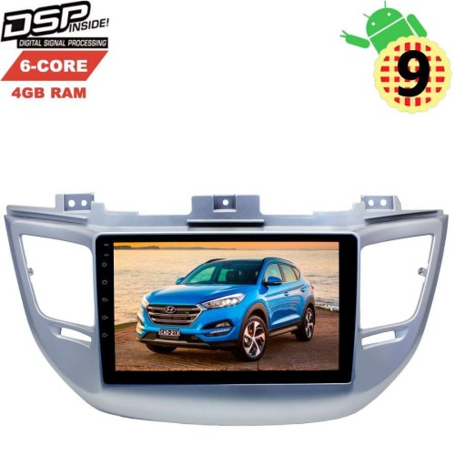 ШТАТНАЯ МАГНИТОЛА HYUNDAI TUCSON 3 2015-2018 LETRUN 2803 ANDROID 9.X DSP 6 ЯДЕР