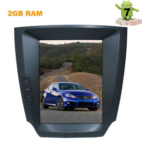 ШТАТНАЯ МАГНИТОЛА LEXUS IS 2005-2013 LETRUN 2770 ЭКРАН 9.6 ДЮЙМОВ ANDROID 7.X TESLA
