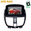 ШТАТНАЯ МАГНИТОЛА PEUGEOT 207 С 2006 ДО 2011 ГОДА LETRUN 2611 ANDROID 8.X