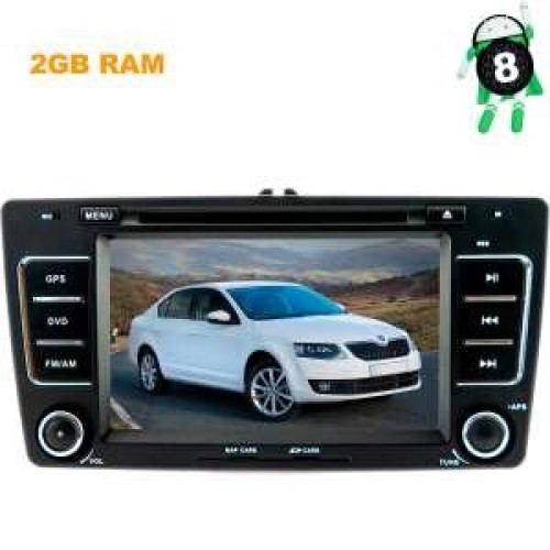 ШТАТНАЯ МАГНИТОЛА SKODA OCTAVIA С 2009 ДО 2012 ГОДА LETRUN 2729 ANDROID 9.X MTK-L