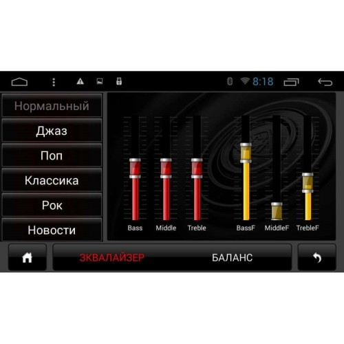 ШТАТНАЯ МАГНИТОЛА SKODA SUPERB 2008-2014 8 ДЮЙМОВ ANDROID 5.X LETRUN 1769