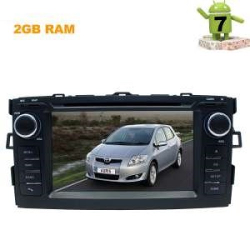 ШТАТНАЯ МАГНИТОЛА TOYOTA AVENSIS 2009-2011 LETRUN 2600 ANDROID 7.1
