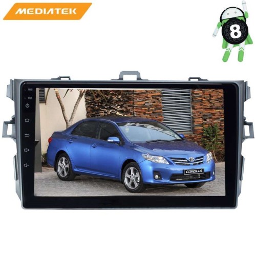 ШТАТНАЯ МАГНИТОЛА TOYOTA COROLLA 2007-2012 Г. LETRUN 2948 9 ДЮЙМОВ ANDROID 8.X MTK-L 2.5D