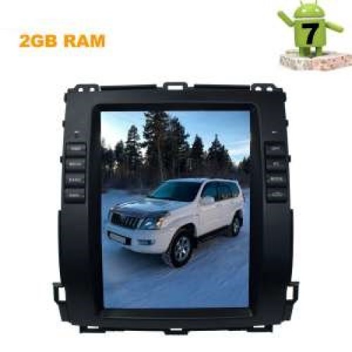 ШТАТНАЯ МАГНИТОЛА TOYOTA LAND CRUISER PRADO 120 LETRUN 2746 10.25 ДЮЙМА ANDROID 7.X TESLA