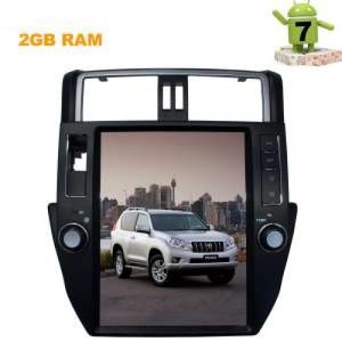 ШТАТНАЯ МАГНИТОЛА TOYOTA PRADO 150 2010-2013 Г. LETRUN 2776 12 ДЮЙМОВ ANDROID 7.X TESLA