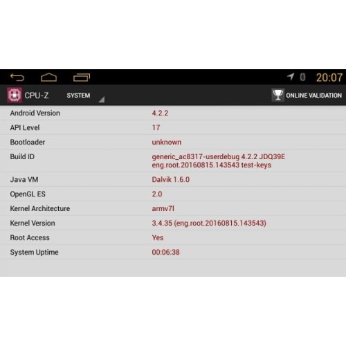 ШТАТНАЯ МАГНИТОЛА TOYOTA VERSO WINCA S160 M133 ANDROID 4.4.4
