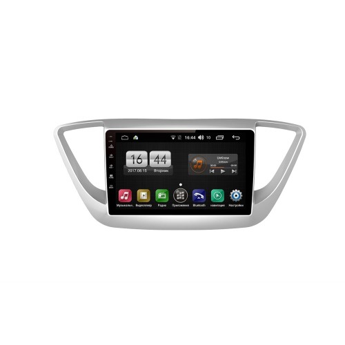 Магнитола FARCAR LY766R (S185) для Hyundai Solaris II 2017+ на Android 8.1