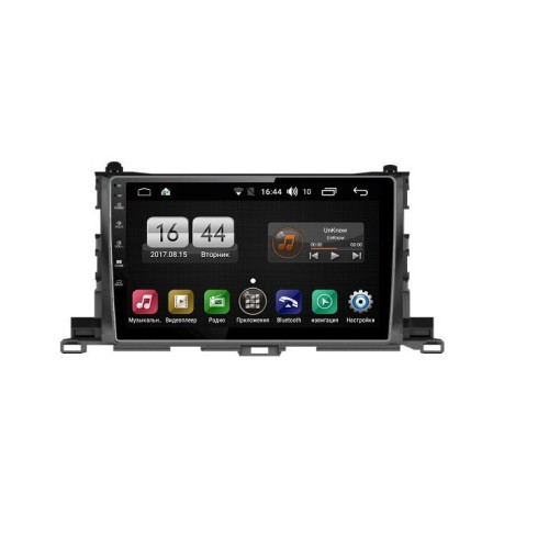 Магнитола FARCAR LY467R (S185) для Toyota Highlander (U50) 2014-2019 на Android 8.1
