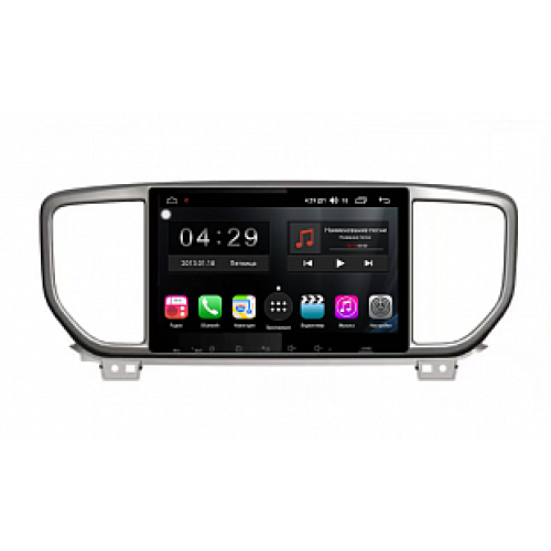 Магнитола Farcar RG1143R (S300) для KIA Sportage IV 2018-2022 на Android 9.0