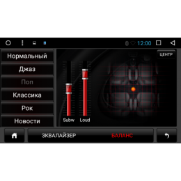 Штатная магнитола Vomi ST2737-T8 для Jeep Grand Cherokee 2010-2013 (красная подсветка) на Android 10.0