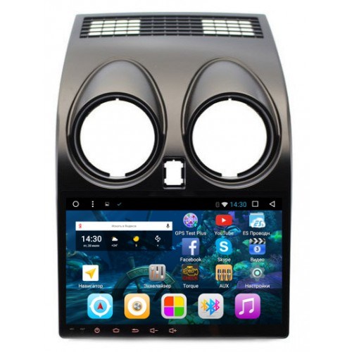 Штатная магнитола Vomi VM2732-T8 для Nissan Qashqai 2006-2013 на Android 7/8