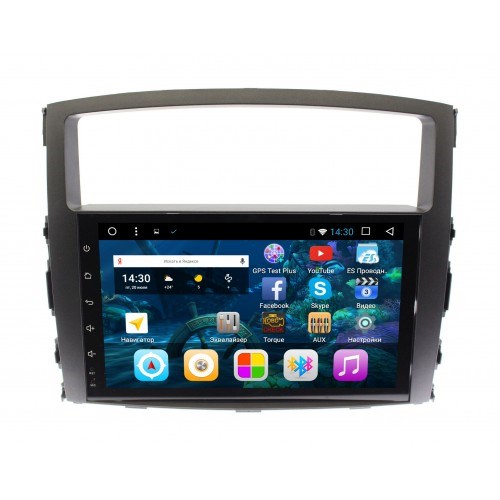Штатная магнитола Vomi VM2735-T8 для Mitsubishi Pajero IV 2006-2021 на Android 10