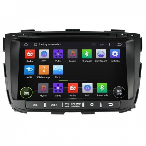 Штатная магнитола CarMedia KD-8050-P6 для Kia Sorento (2012-2015) (XM, рестайл) на Android 9.0
