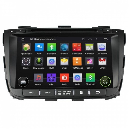Штатная магнитола CarMedia KD-8050-P6 для Kia Sorento (2012-2015) (XM, рестайл) на Android 9.0
