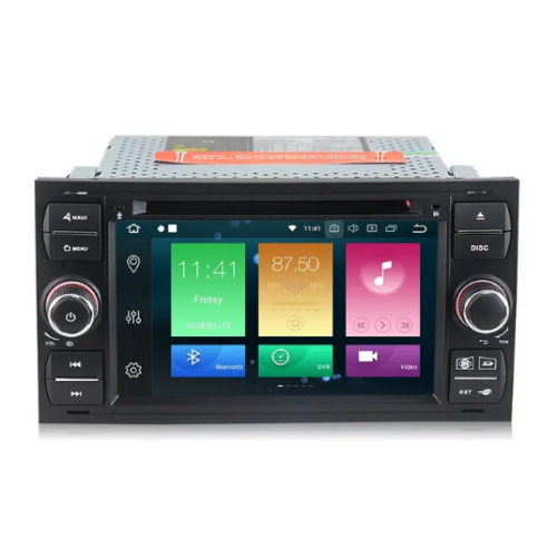 Штатная магнитола CarMedia MKD-F745B-P6N для Ford Focus 2, C-Max на Android 11.0