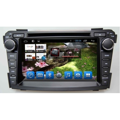 Штатная магнитола CarMedia KR-7124-T8 Hyundai i40 I 2012-2018 на Android 9.0