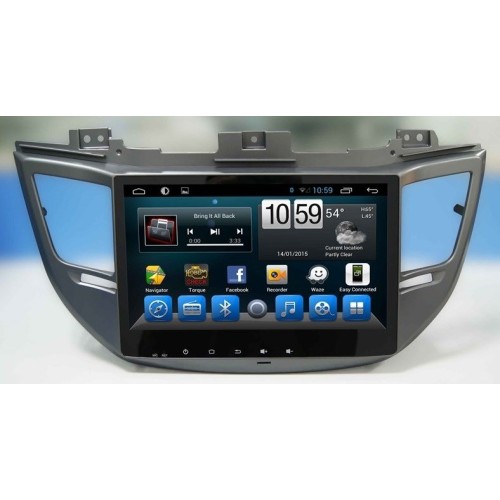 Штатная магнитола CarMedia KR-1080-T8 Hyundai Tucson III 2015-2017 на Android 9.0