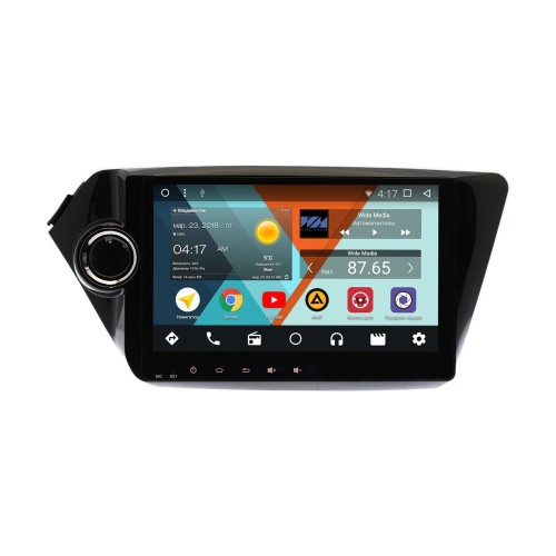 Штатная магнитола Kia Rio, K2 2011-2017 Wide Media WM-VS9A203NB-1/16