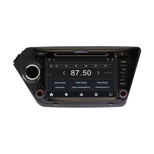 Штатная магнитола Wide Media WM-VS8A200NC для Kia Rio III 2011-2017 Android 7.1.2