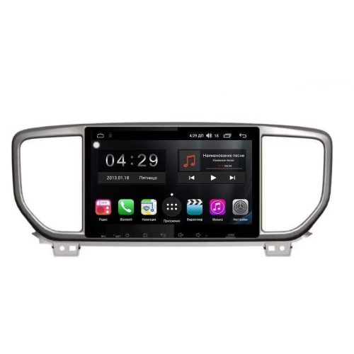 Магнитола Farcar RL1143R (S300) для KIA Sportage IV 2018-2022 на Android 9.0