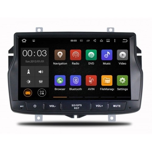 Parafar 4G/LTE для Lada Vesta 2015-2022 на Android 7.1.1 (PF963)
