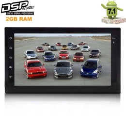 Штатная магнитола Nissan Juke, Qashqai, Tiida, X-Trail, Almera LeTrun 2015 DSP на Android 7.1.1