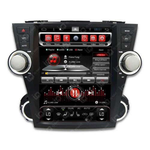 IQ NAVI T58-2915-TS Toyota Highlander II (XU40) (2007-2014) 12,1