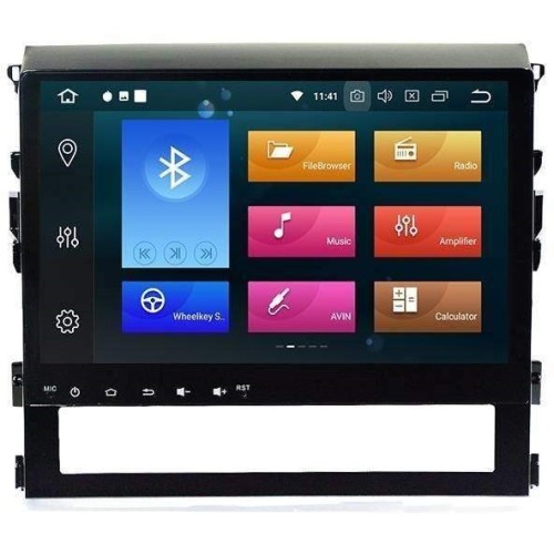 Штатная магнитола CarMedia MKD-T125-P6 для Toyota LC 200 2015-2021 на Android 10.0