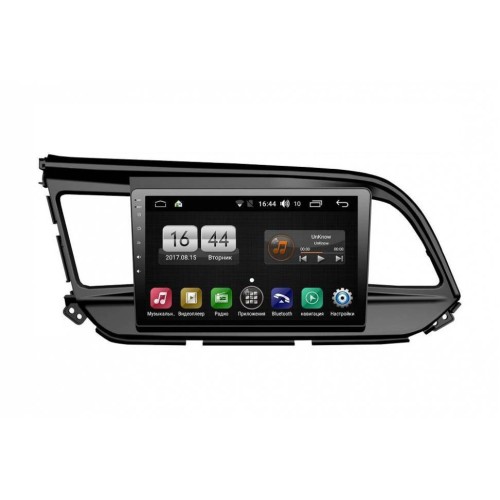 Магнитола FARCAR LX1159R (S195) для Hyundai Elantra 2018+ на Android 8.1