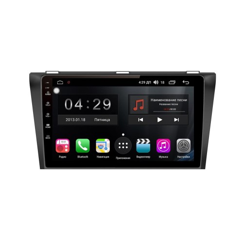 Магнитола Farcar RL034R (S300) для Mazda 3 (BL) 2009-2013 на Android 9.0