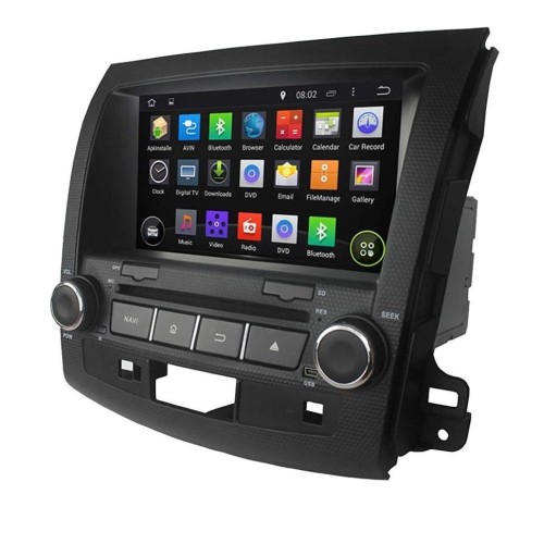 Штатная магнитола CarMedia KD-8063-P5 для Peugeot 4007 2007-2012 на Android 9.0