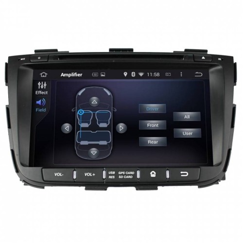 Штатная магнитола CarMedia KD-8050-P5 для Kia Sorento (2012-2015) (XM, рестайл) на Android 9.0